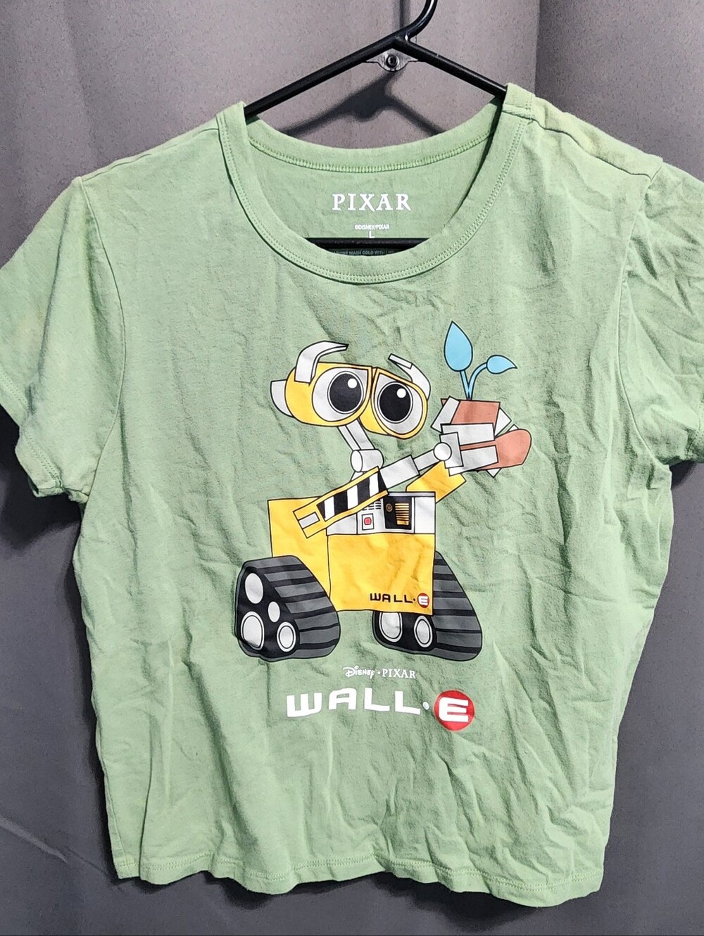 Pixar WALL·E Graphic Tee in Sage Green Size Large